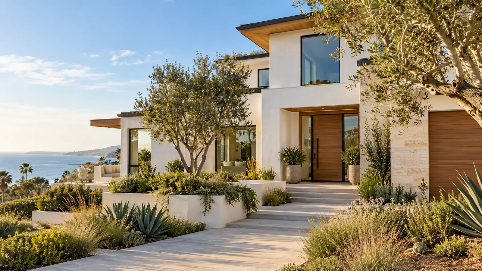 Contemporary coastal San Diego home